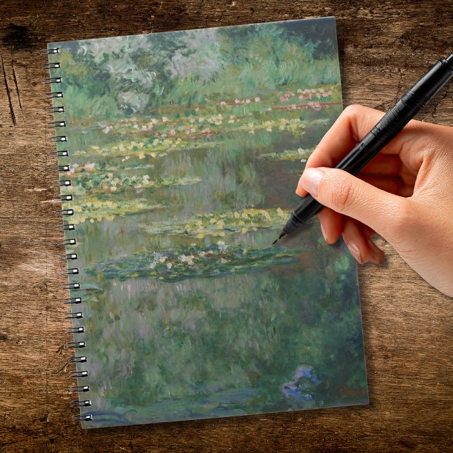 Vatten Lily Pond Monet 1904 Anteckningsbok (Skapare uppladdad)