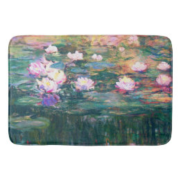 Vatten Lily Pond Monet Fine Art Badrumsmatta