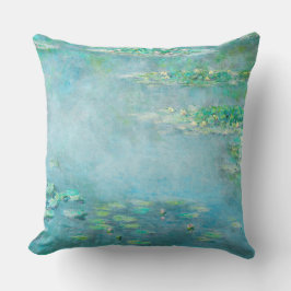 Vatten Lily Pond Monet Fine Art Utomhuskudde