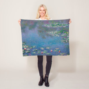 Vatten Lily Pond, Monet Fleecefilt