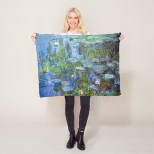 Vatten Lily Pond, Monet Fleecefilt