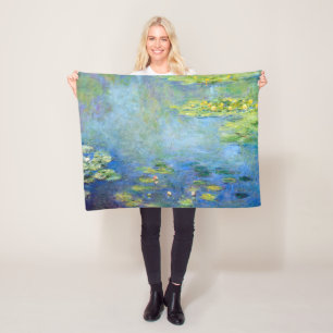 Vatten Lily Pond, Monet Fleecefilt