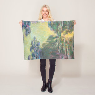 Vatten Lily Pond, Monet Fleecefilt