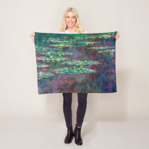 Vatten Lily Pond, Monet Fleecefilt