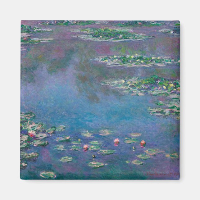 Vatten Lily Pond, Monet Magnet (Framsidan)