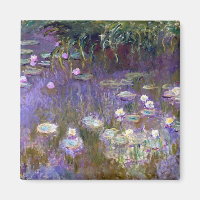 Vatten Lily Pond, Monet Magnet (Framsidan)