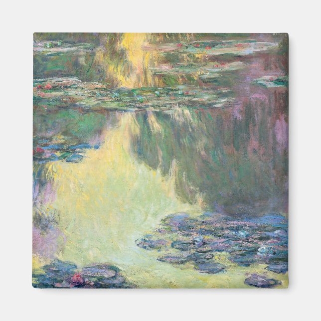 Vatten Lily Pond, Monet Magnet (Framsidan)