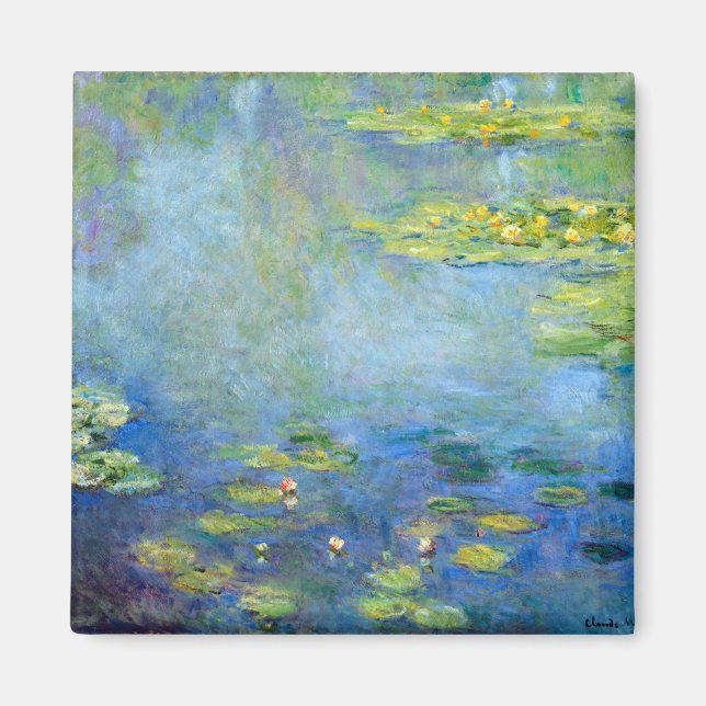 Vatten Lily Pond, Monet Magnet (Framsidan)