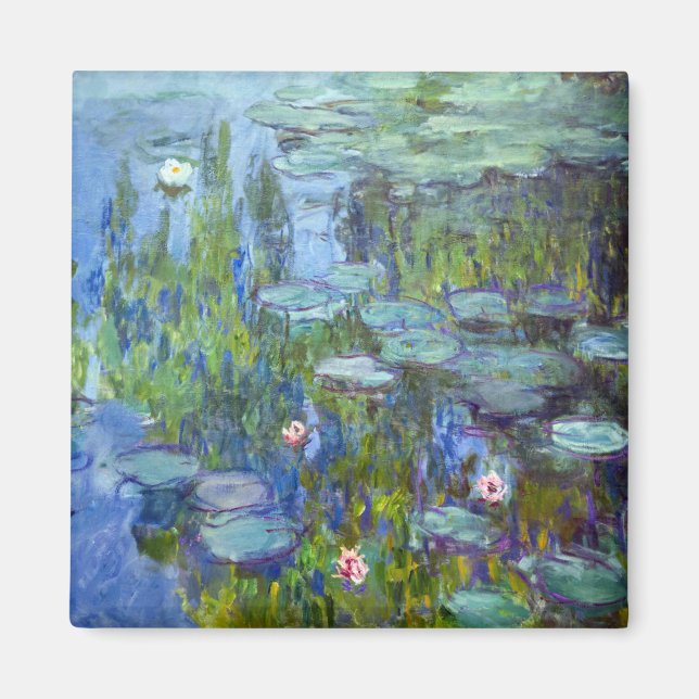 Vatten Lily Pond, Monet Magnet (Framsidan)