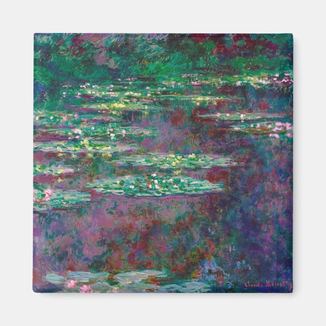 Vatten Lily Pond, Monet Magnet (Framsidan)