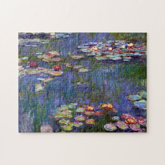 Vatten Lily Pond, Monet Pussel (Horisontell)
