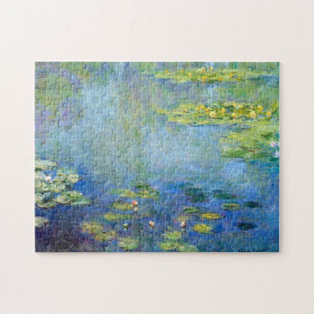 Vatten Lily Pond, Monet Pussel (Horisontell)