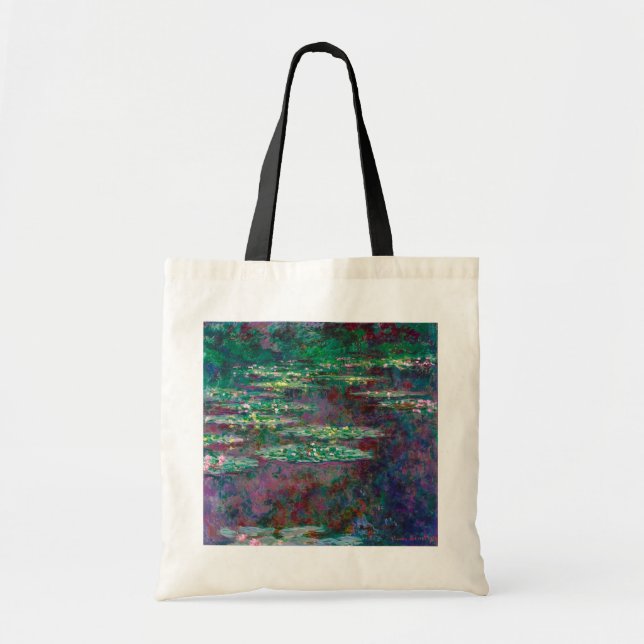 Vatten Lily Pond, Monet Tygkasse (Framsidan)