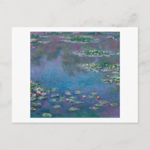 Vatten Lily Pond, Monet Vykort