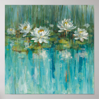 Vatten Lily Pond Poster