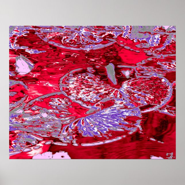 VATTEN LILY POND POSTER (Framsidan)