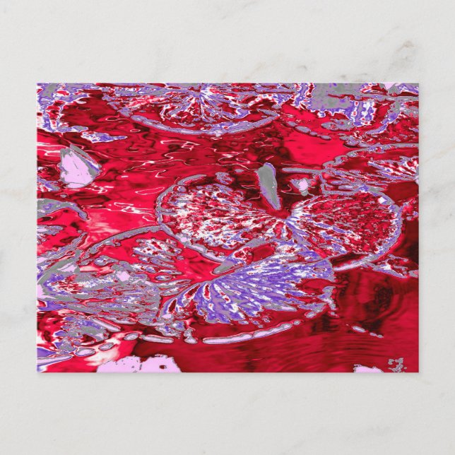 VATTEN LILY POND VYKORT (Framsida)