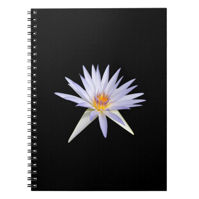 Vatten Lily Spiral bärbar dator Anteckningsbok (Framsidan)