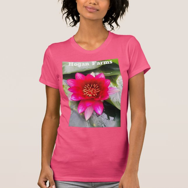 Vatten lily T-Shirt (Framsida)