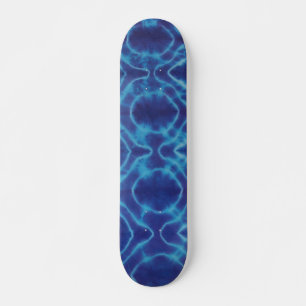 Vatten Linjer Tie Dye Mini Skateboard Bräda 18,5 Cm