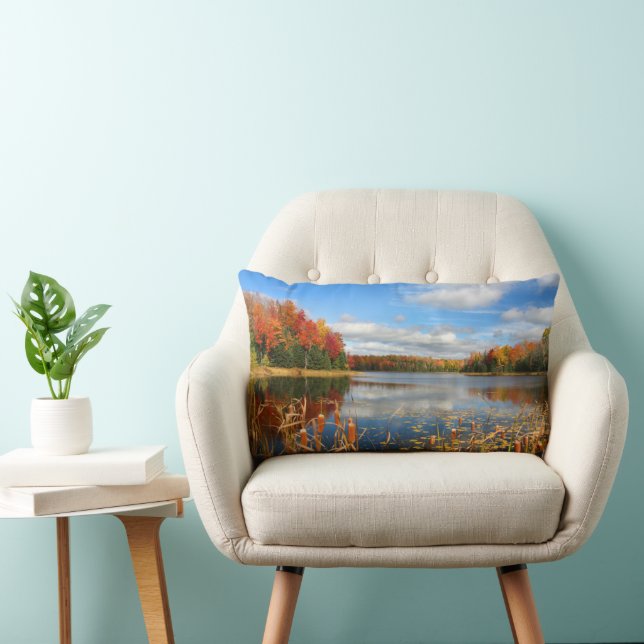 Vatten | Mabel Sjö Kanada Lumbarkudde (Stol)