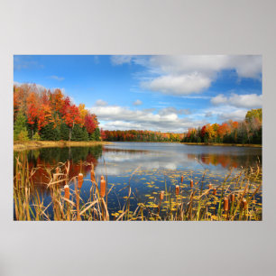 Vatten   Mabel Sjö Kanada Poster