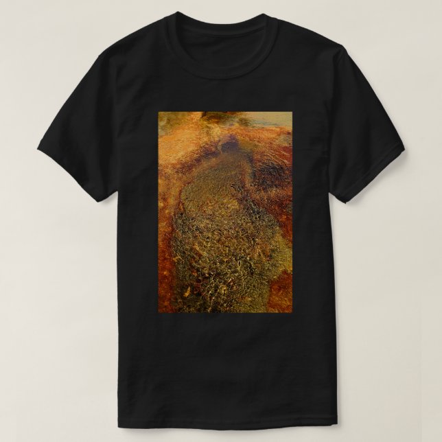 Vatten målar för naturskönhet t shirt (Design framsida)