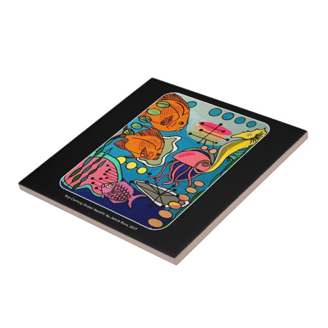 Vatten- målning för mitt- hav för kakelplatta (Sidan)