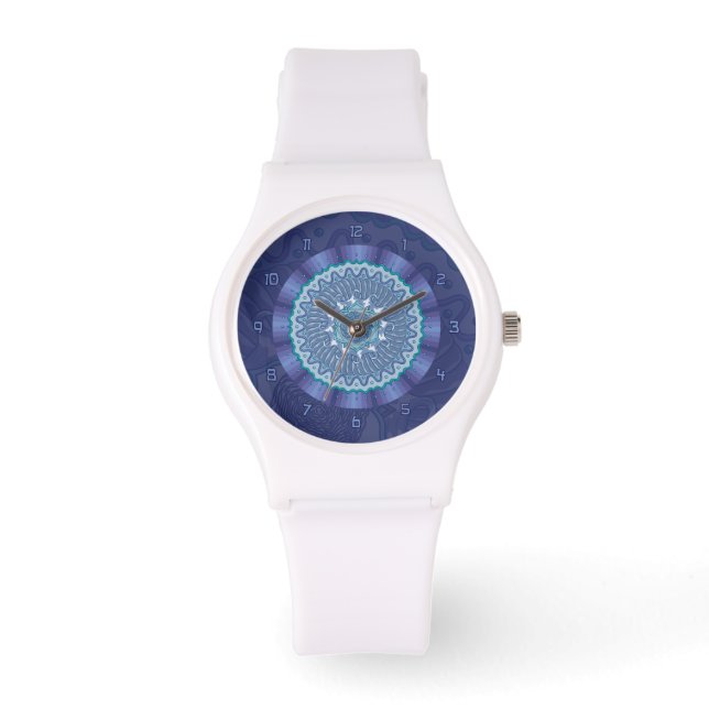 Vatten Mandala Watch Armbandsur (Framsida)