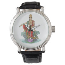 Vatten Måne Guan Yin Bodhisattva Watch