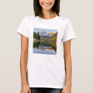 Vatten Maron Klockor Sjö Aspen Träd T Shirt