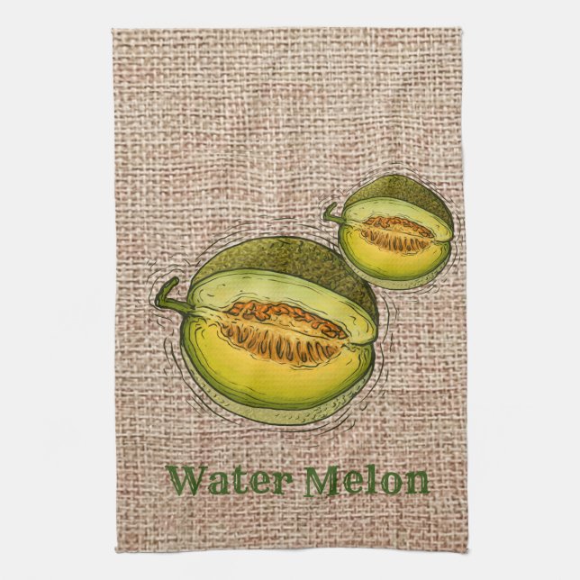 Vatten melon Kitchen Towel Kökshandduk (Vertikal)