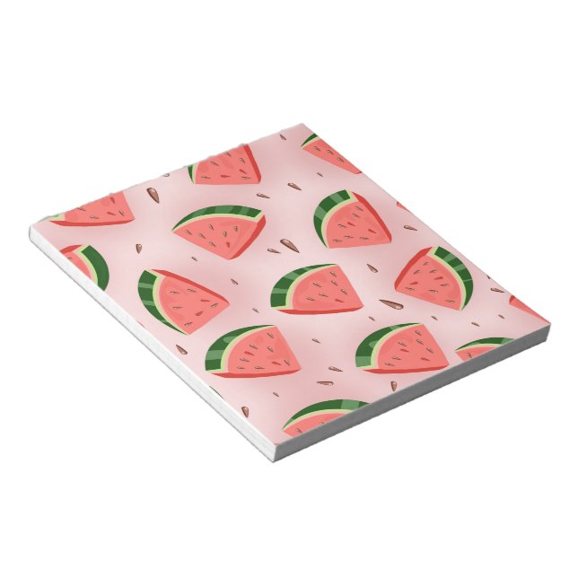 Vatten Melon Mönster Anteckningsblock (Vinklad)