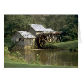 Vatten Mill Hälsningskort
