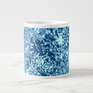 Vatten mönster 1 Black BG Jumbo Mugg