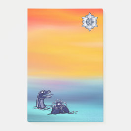 Vatten Monsters Post-it Block