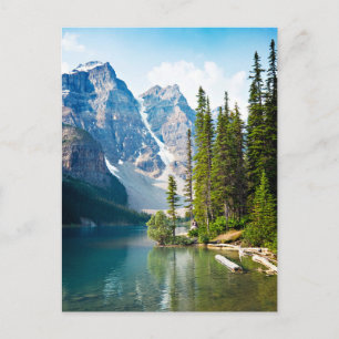 Vatten Moraine Lake, Kanada Vykort