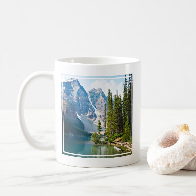 Vatten | Moraine Sjö, Kanada Kaffemugg (Med munk)