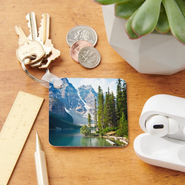 Vatten | Moraine Sjö, Kanada Nyckelring (Skrivbord)