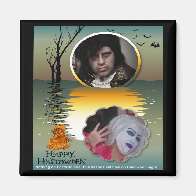 Vatten, mus, Cauldron, foto, lägg till i Ramar Magnet (Framsidan)