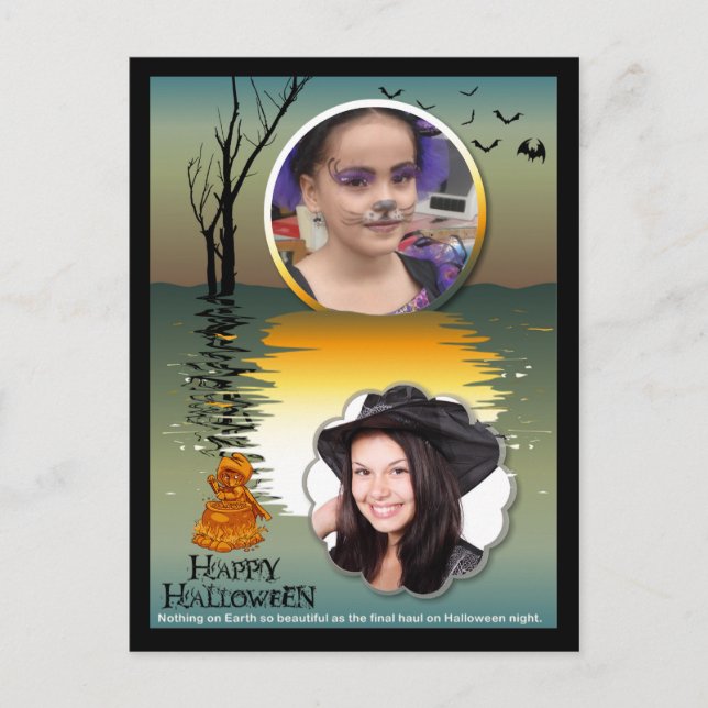 Vatten, mus, Cauldron, foto, lägg till i Ramar Vykort (Framsida)