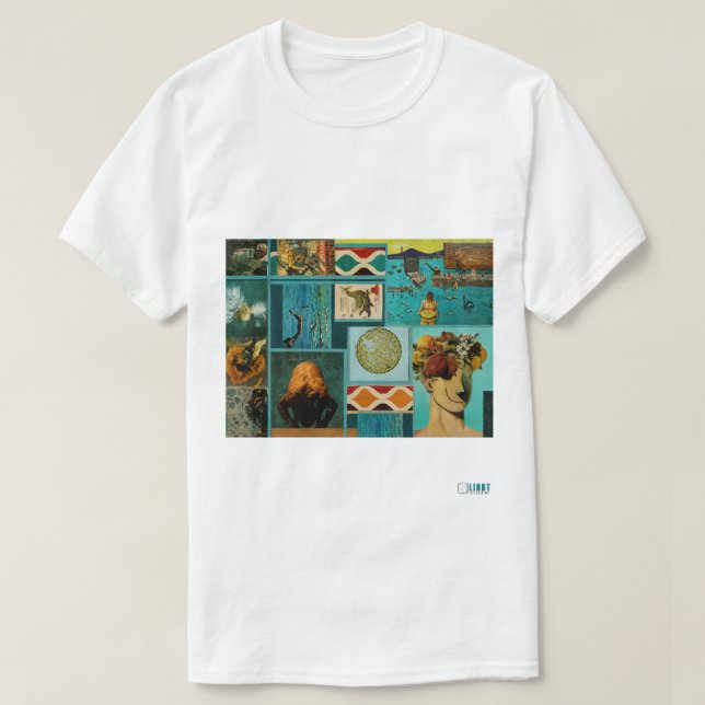Vatten Mycket— Framtryckt T-Shirt (Design framsida)