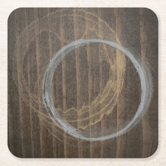 Vatten Nedfläckad Underlägg Papper Kvadrat