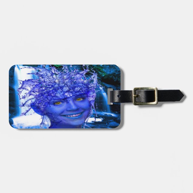 Vatten Nymph Bagagebricka (Horisontell Framsida)