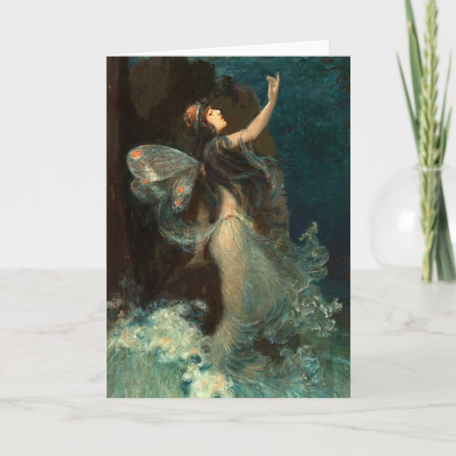 Vatten Nymph | Paul Svan Kort (Framsida)
