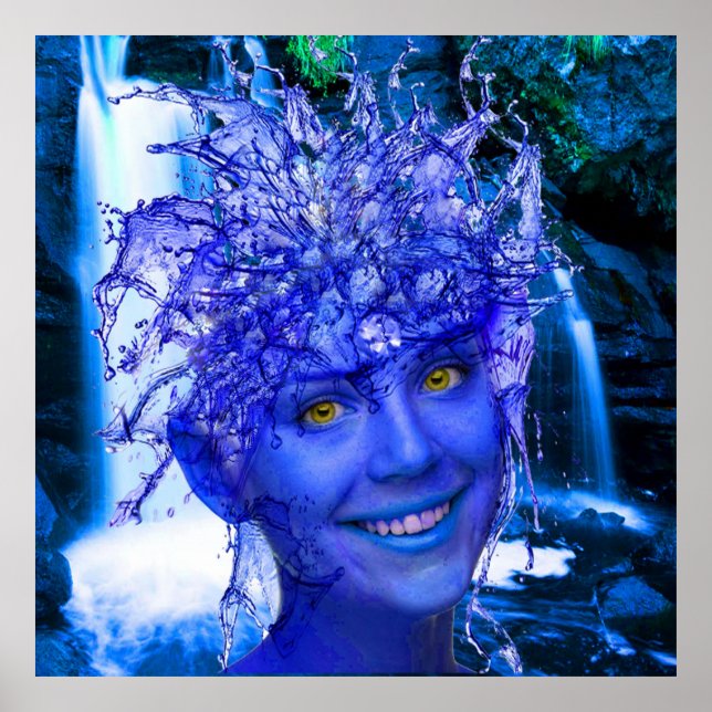 Vatten Nymph Poster (Framsidan)