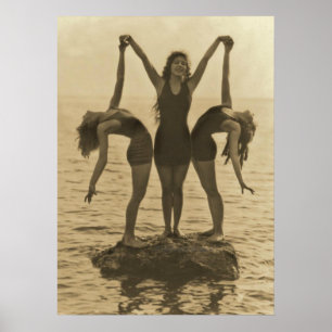 Vatten Nymphs Poster