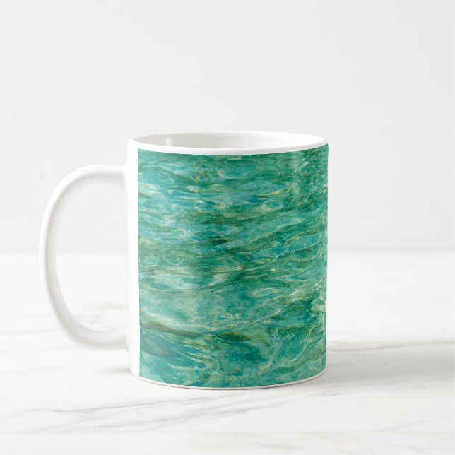Vatten oceanfloden Lacquer Kaffemugg (Vänster)