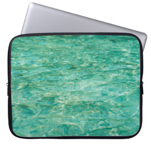 Vatten oceanfloden Lacquer Laptop Fodral