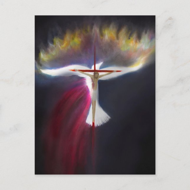 Vatten och Blood Vykort (Framsida)